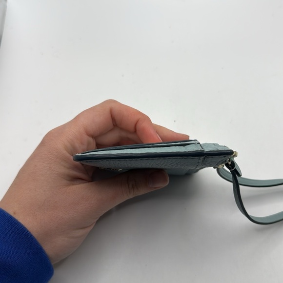 Kate Spade Jackson Blue Wristlet Small Card Holder Purse Wallet - Picture 6 of 12